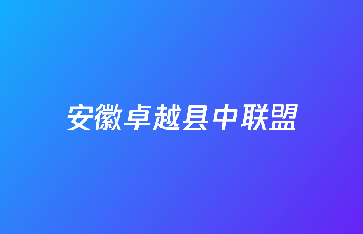 安徽卓越县中联盟&皖豫名校联盟 2024-2025学年上学期高一年级期中联考各科试题及答案: 含化学(鲁科版)、地理、数学试卷解析